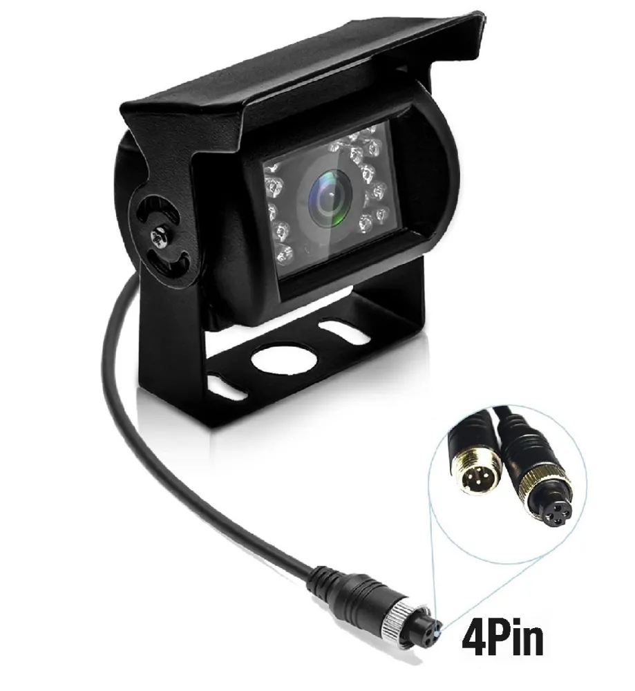4 Pin Bağlantılı Analog 800TVL Araç Geri Görüş Kamerası