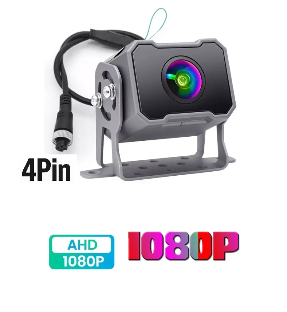 AHD 4 Pin 1080P HD Starlight Gece Görüşlü Yüksek Çözünürlüklü Geri Görüş Kamerası
