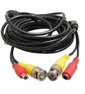 20 Metre Hazır BNC ve Güç Girişli Kamera Kablosu