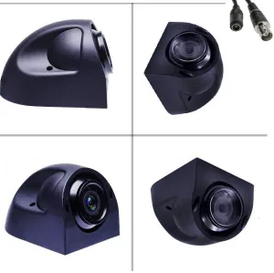 2MP 1080P Balıkgözü 140° Geniş Açı Gece Görüşlü AHD Yan Araç  Kamerası