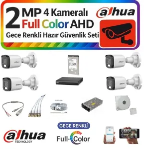 4 Kameralı SD Karta Kayıtlı 7inç Quad Monitör Okul Servis Kamera Seti