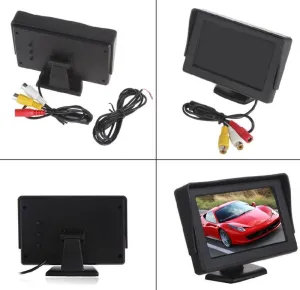 5 İnç Araç Monitörü  Geri Vites Kamerası ile Uyumlu