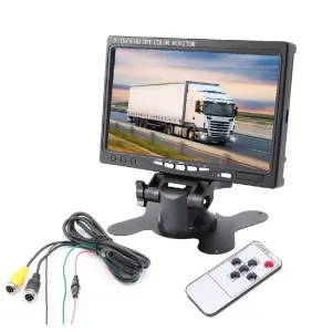 7 İnç 4 Pin Bağlantılı AHD/Analog Destekli Araç Monitörü