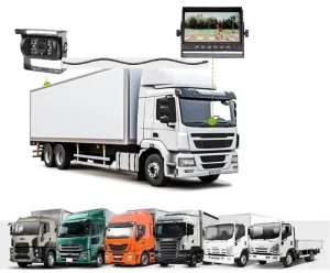 7 İnç Monitörlü Geri Görüş Kameralı Tır/Kamyon Seti