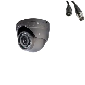 AHD 2MP 2.8mm 12 IR Led Metal Gri Kasa Mini Dome Araç Kamerası