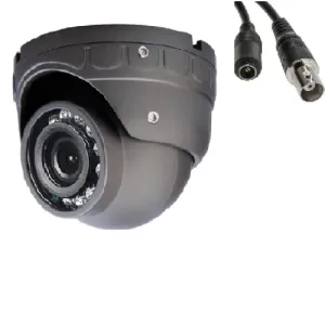 AHD 2MP 2.8mm 12 IR Led Metal Gri Kasa Mini Dome Araç Kamerası