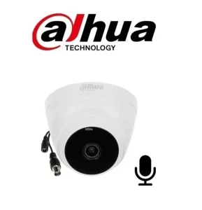Dahua DH-HAC-T1A21P-U 2MP 2.8mm Sesli HDCVI Kamera – Gece Görüşlü