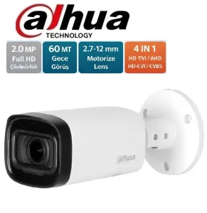 Dahua HAC-HFW1200R-Z-A-2712 2MP Motorize Lensli Sesli   Bullet Kamera