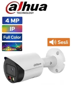 Dahua HFW2449S-S-IL  4MP IP Bullet Kamera, Full Color Gece Görüşlü