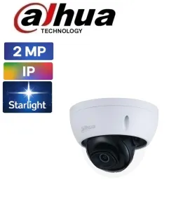 Dahua IPC-HDBW2231E-S-0280B-S2 2MP Starlight IR Dome IP Kamera