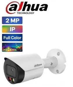 Dahua IPC-HFW1249S-S-IL 2MP IP Bullet Kamera, Full Color Gece Görüşlü