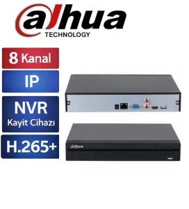 Dahua NVR2108HS-T 8 Kanal NVR Kayıt Cihazı