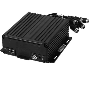 GPS ve 4G Özellikli 4 Kanal Araç DVR Kayıt Cihazı (AHD/Analog)