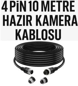 Kayıt Çihazlı 4 Kameralı Okul Servis Kamera Set