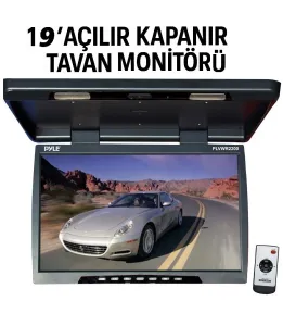 19" AÇILIR KAPANIR TAVAN MONİTÖRÜ