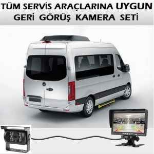 Okul Servis  Geri Görüş Kamerası Seti