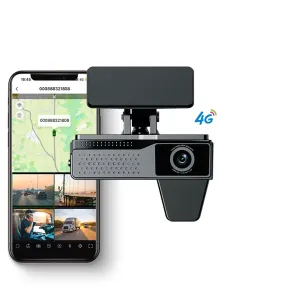 Tır ve Kamyonlar İçin 4G GPS WiFi Destekli Yüz Tanıma Özellikli 4 Kameralı Dashcam